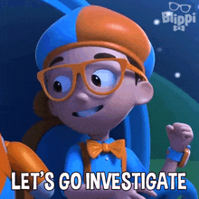 Let'S Go Investigate Blippi GIF - Let'S Go Investigate Blippi Blippi Wonders - Educational Cartoons For Kids GIFs