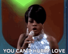 You Cant Hurry Love The Supremes GIF - You Cant Hurry Love The Supremes Sing GIFs