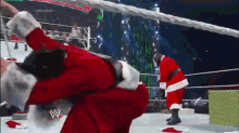 Black Santa GIF - Santa Claus Santa Wrestling GIFs