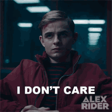 I Dont Care What You Think Alex Rider GIF - I Dont Care What You Think Alex Rider I Dont Care GIFs