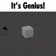 Blender Genius GIF - Blender Genius Cube GIFs