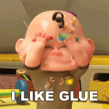 i like glue the boss baby family business i love glue my favorite is glue