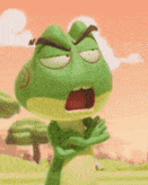 Kaeloo Annoyed GIF - Kaeloo Annoyed Frog GIFs
