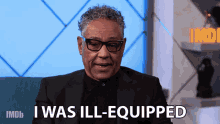 i was ill equipped giancarlo esposito the imdb show unprepared poorly equipped