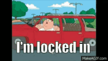 locked in locked in a car stuck freaking out family guy