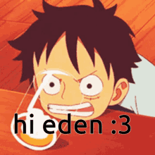 Hi Eden Luffy GIF - Hi Eden Luffy GIFs