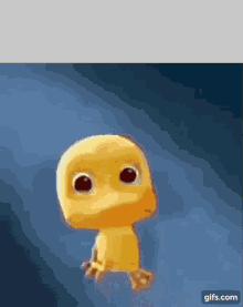 Crying Duck Having A Tantrum Template GIF