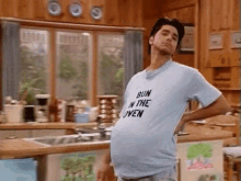 Jesse Is Pregnant - Full House GIF - Pregnant Full House Jesse Katsopolis GIFs