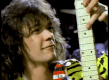 Eddie Van Halen Rock And Roll GIF