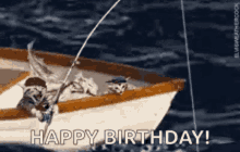 Fishing Birthday GIF - Fishing Birthday Wishes GIFs