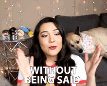Without Being Said Rae GIF - Without Being Said Rae Without It GIFs