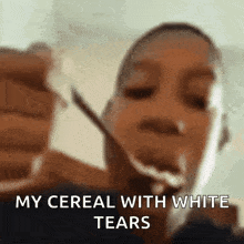 Blackkideatingcereal Discordmeme GIF - Blackkideatingcereal Discordmeme GIFs