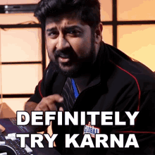 Definitely Try Karna Rushi GIF - Definitely Try Karna Rushi Rushindra Sinha GIFs