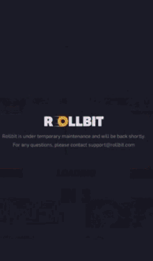Rollbit Rollbot GIF - Rollbit Rollbot Update GIFs