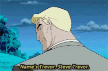 Steve Trevor Introduction GIF - Steve Trevor Introduction Names Trevor GIFs