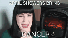 Caitlin Doughty Cancer GIF - Caitlin Doughty Cancer April Showers GIFs