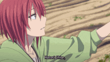 Ancient Magus Bride Chise Hatori GIF - Ancient Magus Bride Chise Hatori Anime Red Haired Girl GIFs