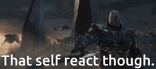 Self Reaction Thanos GIF - Self Reaction Thanos GIFs