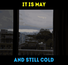 It Is May Its Still Cold GIF - It Is May Its Still Cold Clouds GIFs