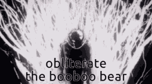 Booboo Bear Fight GIF - Booboo Bear Fight Obliterate GIFs