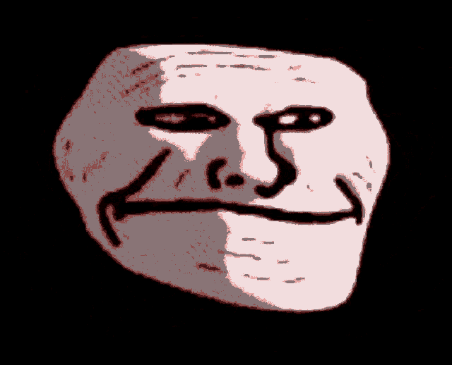 Very Angry Troll Face PNG