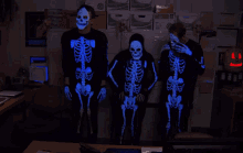 halloween party skeleton dance swag