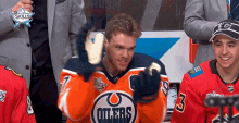 connor mcdavid clapping clap applause clapping hands