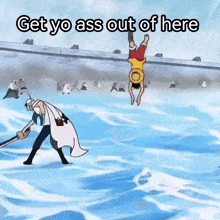 One Piece Get Out GIF