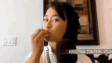 Kristina Tonteri Young Chefs Kiss GIF - Kristina Tonteri Young Chefs Kiss Warrior Nun GIFs