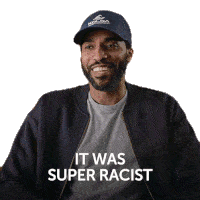 It Was Super Racist Stay Tooned Sticker