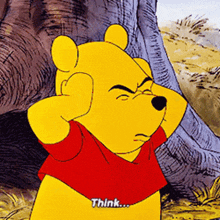Winnie The Pooh Thinking GIF