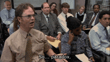 Dwight The Office GIF - Dwight The Office Paradox GIFs