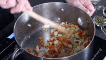 Mixing Vegetables Chili Pepper Madness GIF - Mixing Vegetables Chili Pepper Madness Stirring Vegetables GIFs