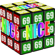 Nice 69 GIF - Nice 69 Rubiks GIFs