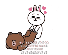 brown cony come here go