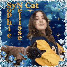 Syn Cat Sophie Nelisse GIF - Syn Cat Sophie Nelisse Blue GIFs