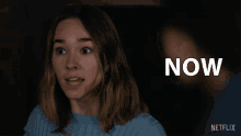 Now Angelina Meyer GIF - Now Angelina Meyer Holly Taylor GIFs
