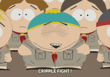 Cripple Fight Boy Scouts GIF - Cripple Fight Boy Scouts Shout GIFs