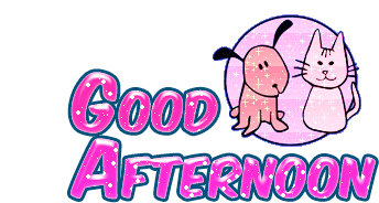 Good Afternoon Puppy Sticker - Good Afternoon Puppy Kitten Stickers