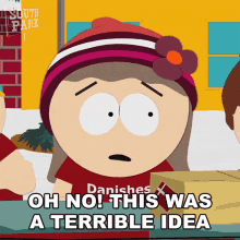 oh no this was a terrible idea heidi turner south park bad idea embarrassed