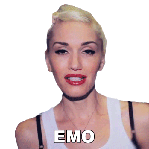 Emo Gwen Stefani Sticker - Emo Gwen Stefani No Doubt Stickers