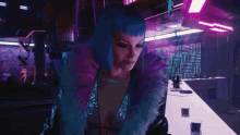 Looking At You Evelyn Parker GIF - Looking At You Evelyn Parker Cyberpunk2077 GIFs