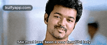 She Must Have Been A Very Beautiful Lady.Gif GIF - She Must Have Been A Very Beautiful Lady Nanban Vijay GIFs