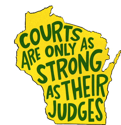 Lawyer Wisconsin Election Sticker - Lawyer Wisconsin Election School Funding Stickers