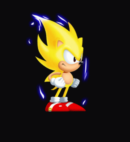 Super Sonic Power GIF - Super Sonic Power Sonic The Hedgehog - Discover &  Share GIFs