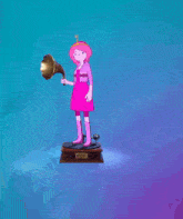 princess bubblegum from adventure time playing a record