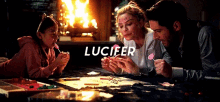 Family Game Night Lucifer Saved GIF - Family Game Night Lucifer Saved Lucifer GIFs