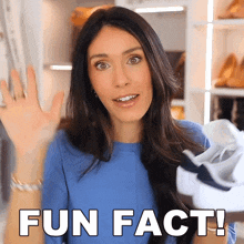Fun Fact Shea Whitney GIF - Fun Fact Shea Whitney Sharing Fun Facts GIFs