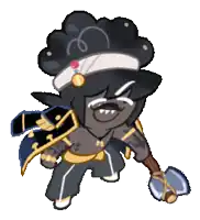 a cartoon character with a mustache is holding a hammer