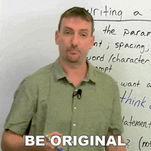 Be Original Adam GIF